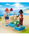 ENFANTS ET BALLONS D'EAU