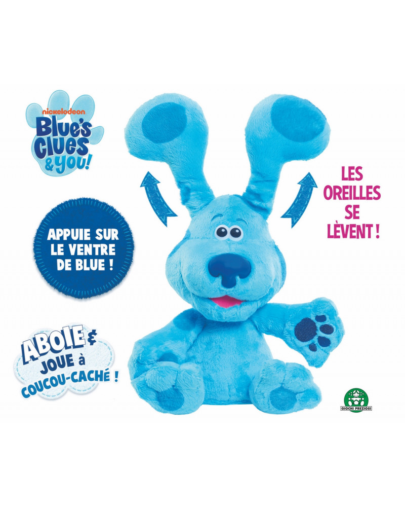 BLUE'S CLUES PELUCHE 30CM COUCOU CACHE