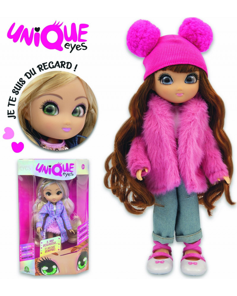 POUPEE UNIQUE EYES 25CM