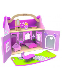 MAISON DE PRINCESSE EN BOIS + ACC.
