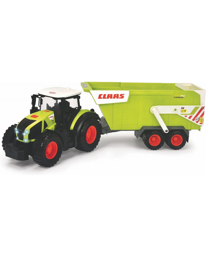 TRACTEUR CLAAS + REMORQUE L/S