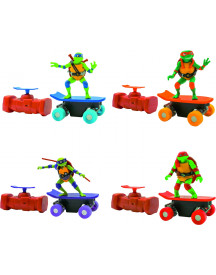 TORTUE NINJA RC SKATE 4ASS.