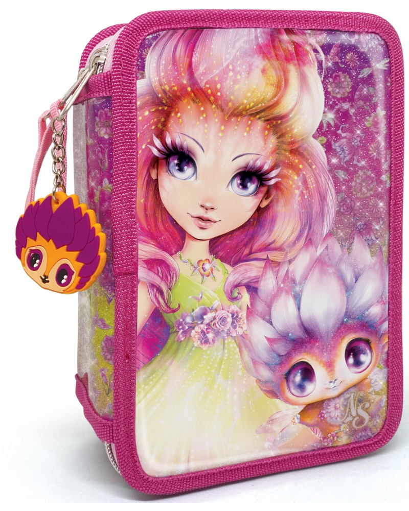 TROUSSE DE CRAYONS A 3 COMP. PETULIA