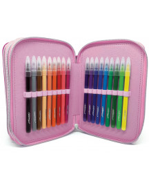 TROUSSE DE CRAYONS A 3 COMP. PETULIA