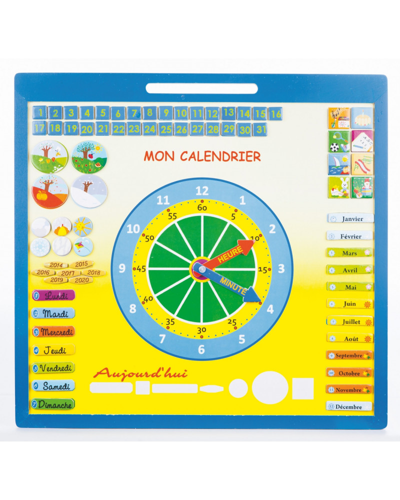 CALENDRIER BOIS MAGN. + METEO