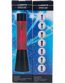LAMPE TORNADO 32.5CM LEDS 4 COL.