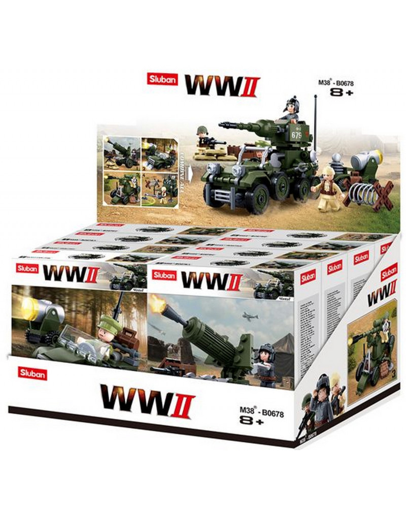 DSPL WORLD WAR PETITES BOITES ARMES/SOLD