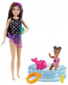 BARBIE COFFRET BABYSITTER ET ENFANT