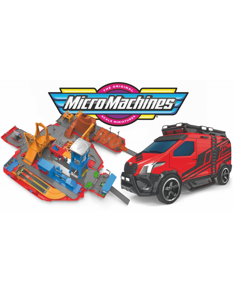 MICROMACHINES VAN SUPER PLAYSET