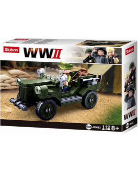 WORLD WAR JEEP + FIG.