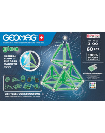 GEOMAG 60 PCES GLOW IN THE DARK