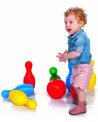 8 QUILLES BOWLING 31CM + 2 BALLES