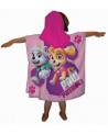 PONCHO POLYESTER 55X110CM PAW PATROL ROS
