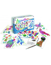 AQUARELLUM CARTES POSTALES ANIMAUX