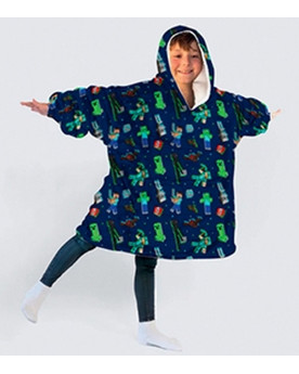 PONCHO TAILLE 7/14 MINECRAFT