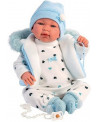 BEBE TINO 42CM VET COEUR RIT DIT PAPA MA