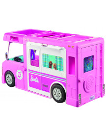 BARBIE CAMPING CAR 3 EN 1