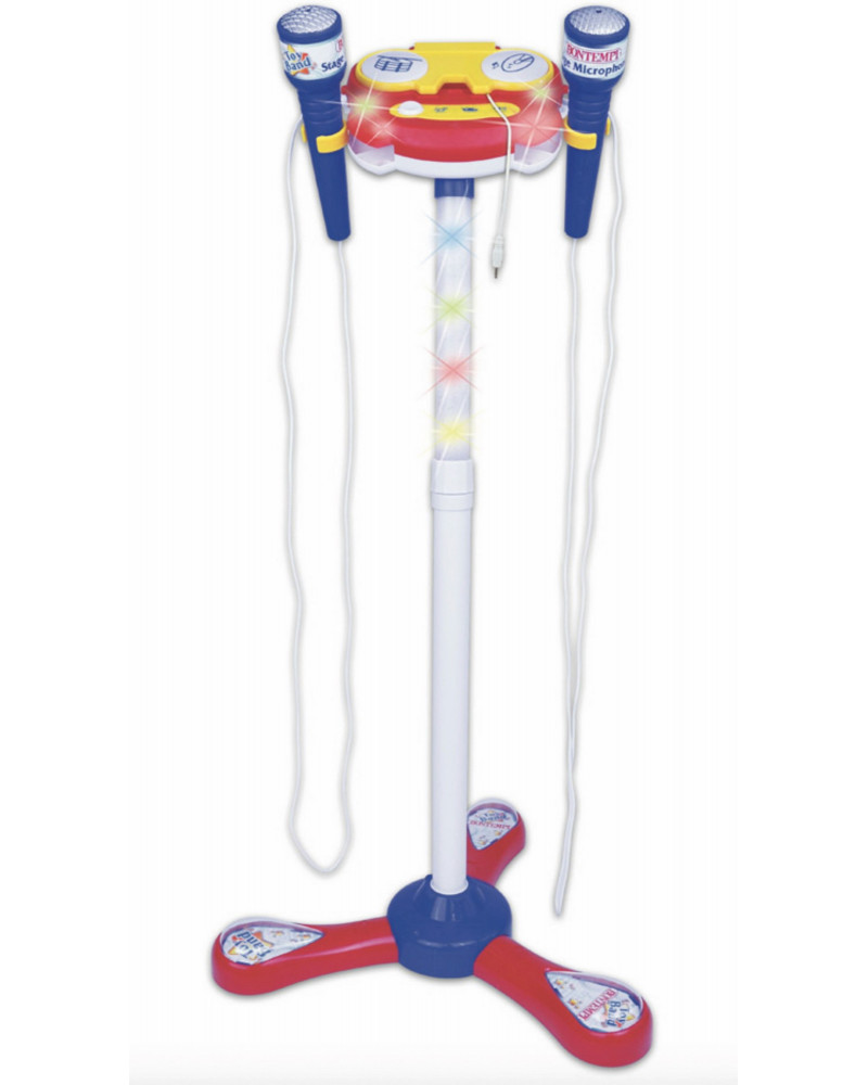 2 MICROS PIED MP3 EFFETS LUMINEUX