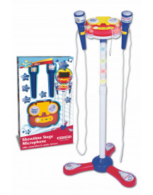 2 MICROS PIED MP3 EFFETS LUMINEUX