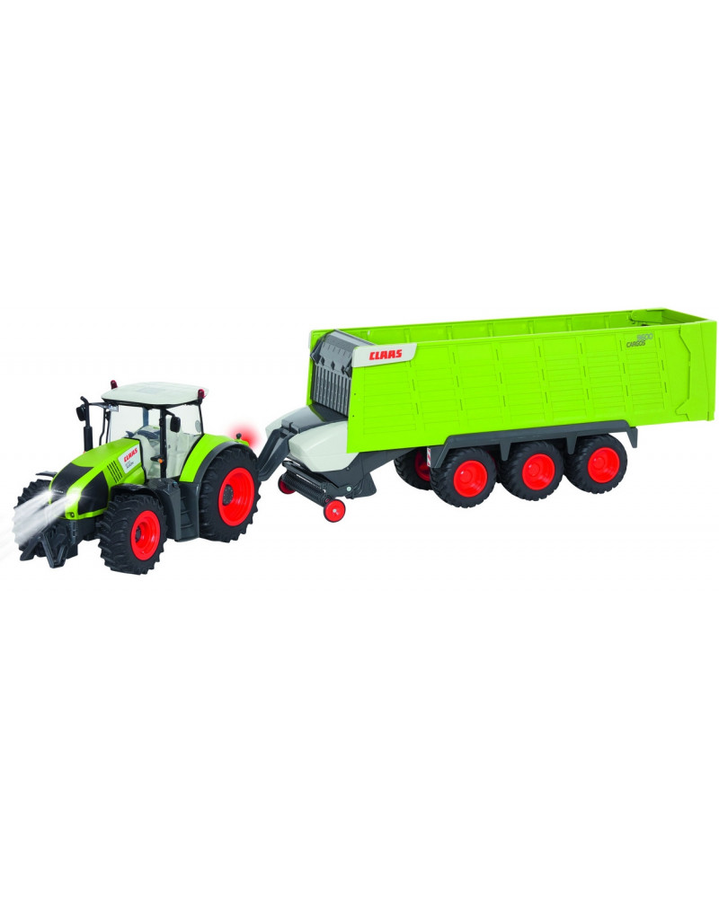 R.C. 1/16 TRACTEUR CLAAS +REMORQUE 2.4GH