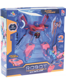 ROBOT TRANSFORMABLE EN VOITURE ASS.