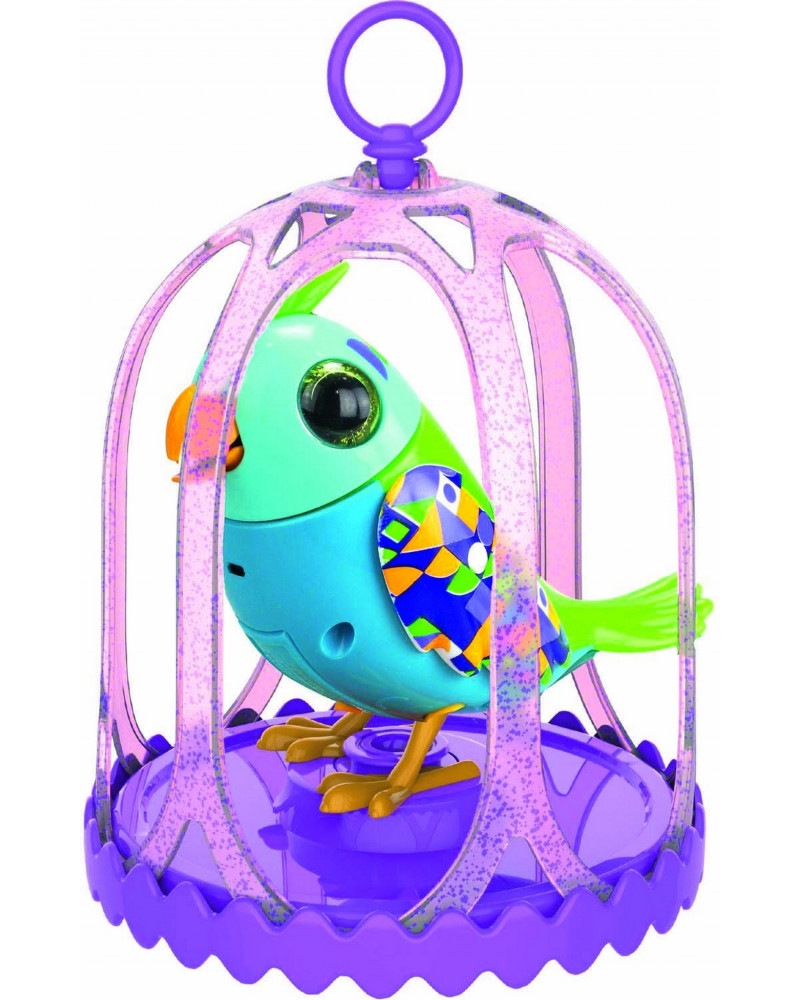 DIGIRD PARROT EN CAGE