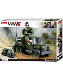 WORLD WAR HALF TRACK + FIG.