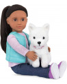 POUPEE CASSIE 46CM + CHIEN