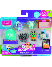 ADOPT ME 6 FIGURINES FANTASY CLAN + OEUF