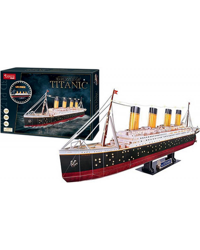 3D TITANIC ILLUMINE 88CM 266 PCES