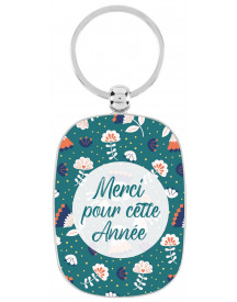 PORTE CLES MERCI POUR CETTE ANNEE