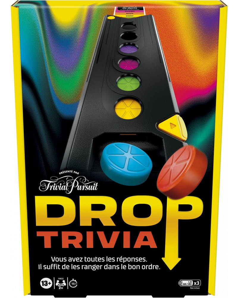 TRIVIAL PURSUIT DROP TRIVIA