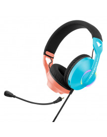 SWITCH2 CASQUE SHS25 FILAIRE ROUGE+BLEU