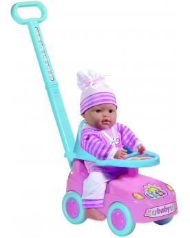 BEBE 37CM + PORTEUR