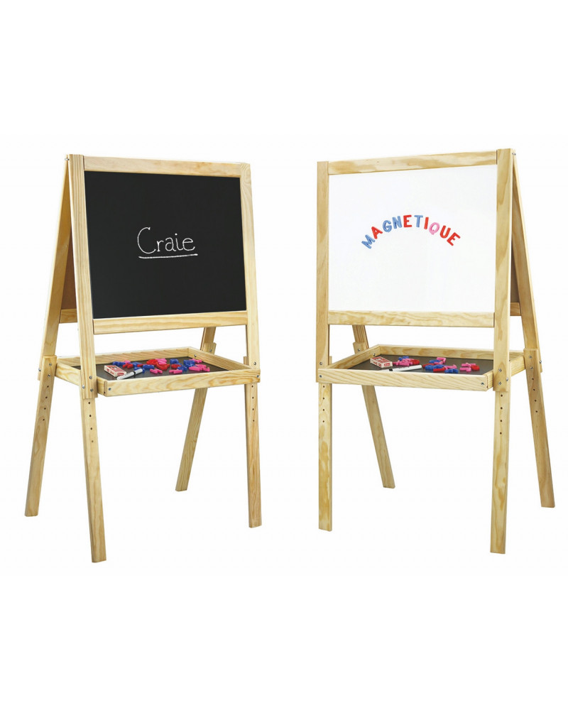 TABLEAU BOIS MULTI FONCTIONS + CRAIES