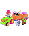 TRACTEUR L/S + REM + 4 ANIMAUX SONORES