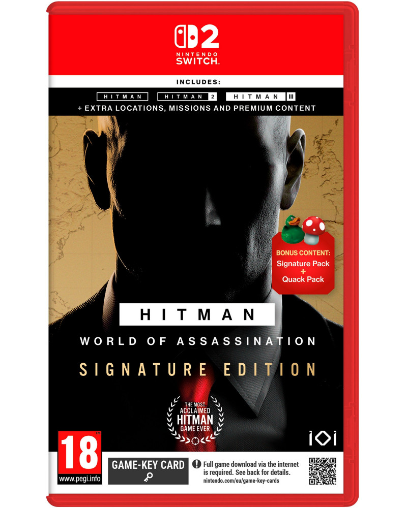 SWITCH2 HITMAN WORLD OF ASSASSINATION