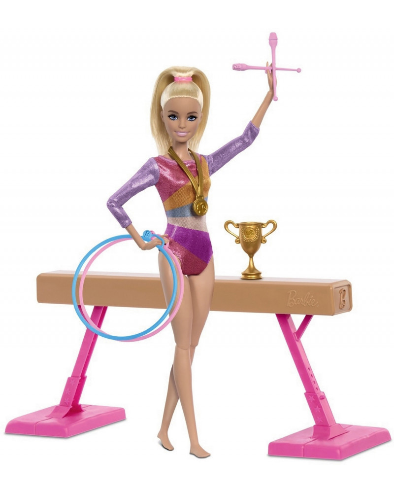 BARBIE COFFRET GYMNASTIQUE