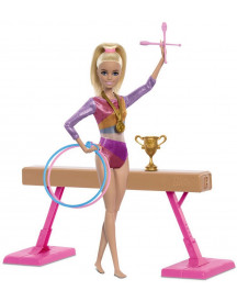 BARBIE COFFRET GYMNASTIQUE