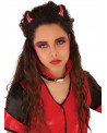 BARRETTES CHEVEUX CORNES DE DIABLE