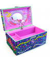 BOITE A MUSIQUE MOSAIQUES LICORNES