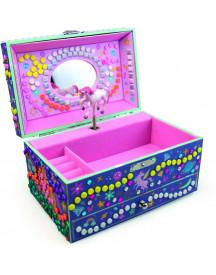 BOITE A MUSIQUE MOSAIQUES LICORNES