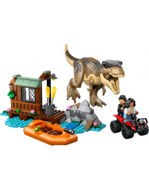 LE T. REX ET L'EVASION SUR LA RIVIERE