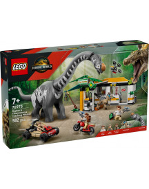 LA POURSUITE DU VELOCIRAPTOR ET DU TITAN