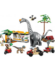 LA POURSUITE DU VELOCIRAPTOR ET DU TITAN