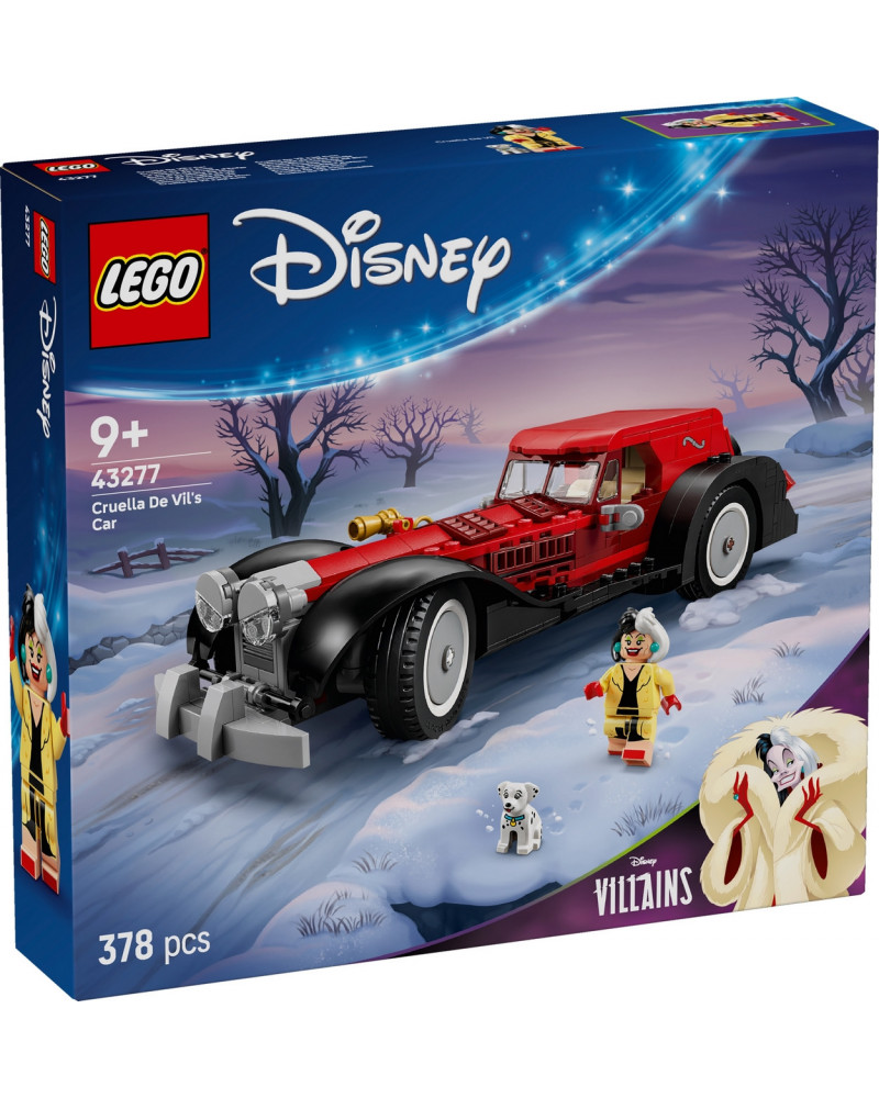 LA VOITURE DE CRUELLA D'ENFER
