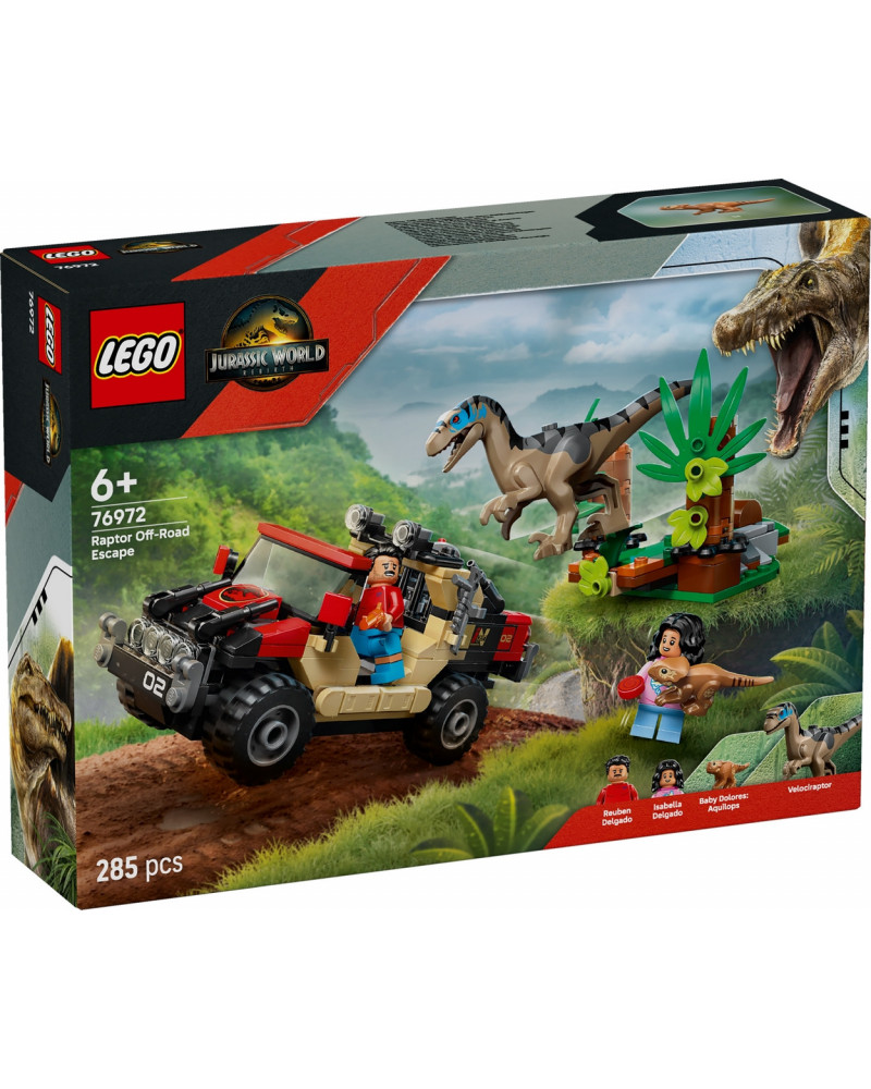LE VELOCIRAPTOR ET L'EVASION EN 4X4