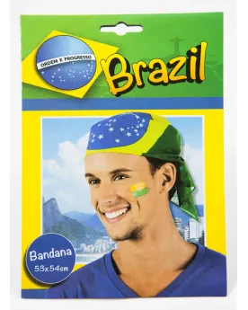 BANDANA BRAZIL   BLD44403  Âge Minimum: 3A -Âge Maximum: 99A -Score...