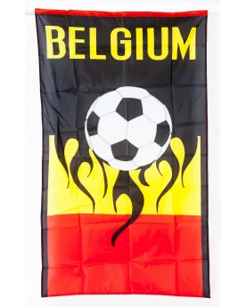 DRAPEAU BELGIUM 90X150CM   BLD61907  Âge Minimum: 3A -Âge Maximum: ...