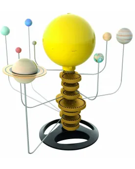 SYSTEME SOLAIRE Il tourne en respectant la révolution des planètes....